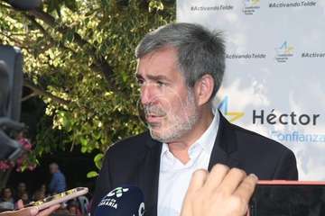 Acto de presentación de Héctor Suárez como candidato a la Alcaldía de Telde/TA.